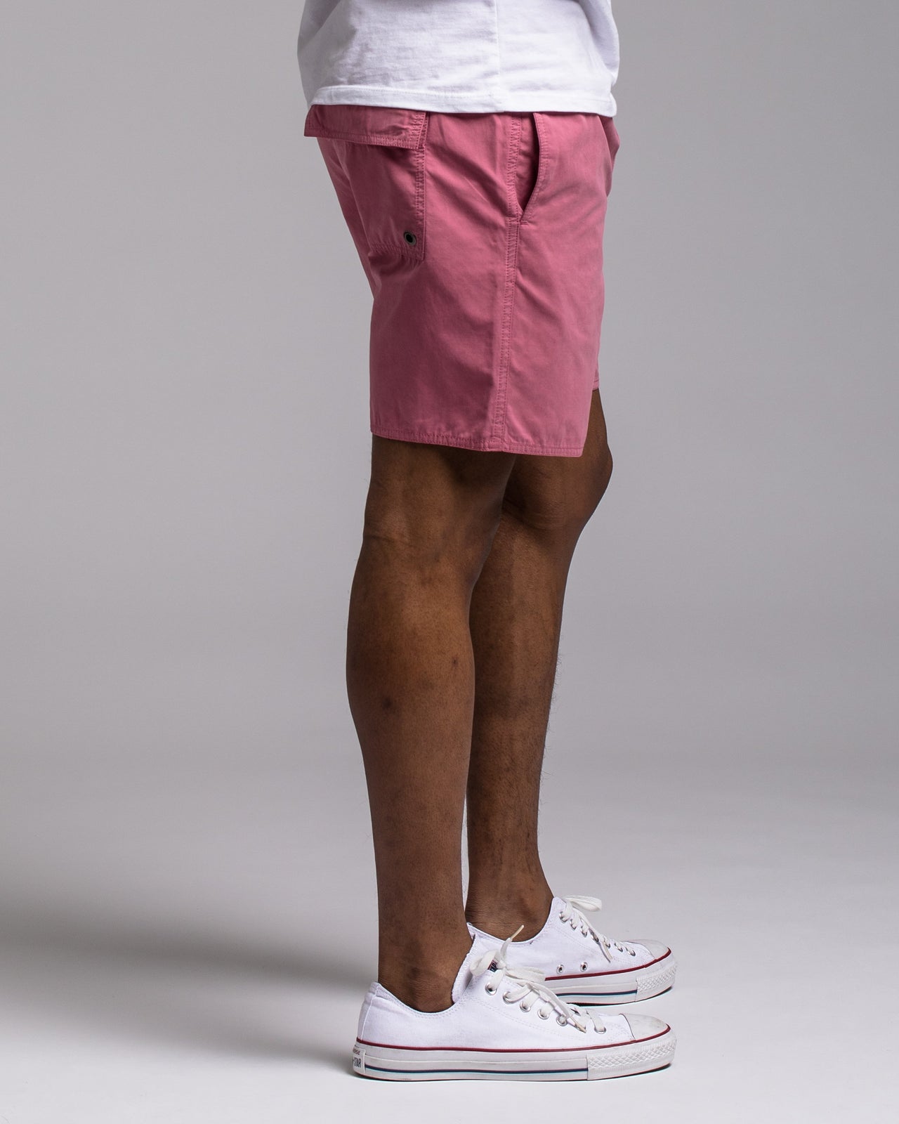 RVCA Horton Elastic - Color: Rose  | Red