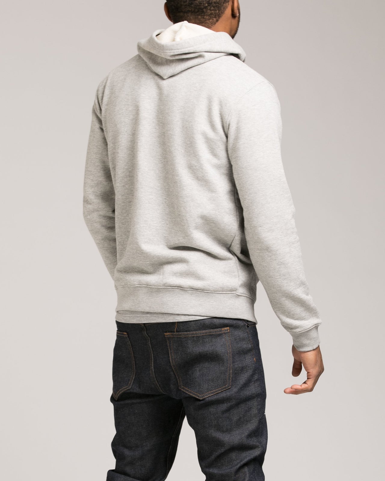 Nep Terry Zip Up - Color: Heather Grey | Gray