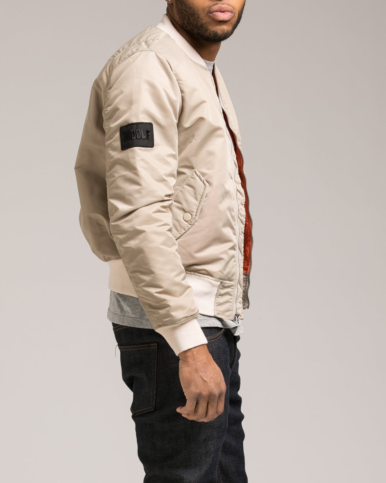 MA 1 Bomber - Color: Dove | Beige