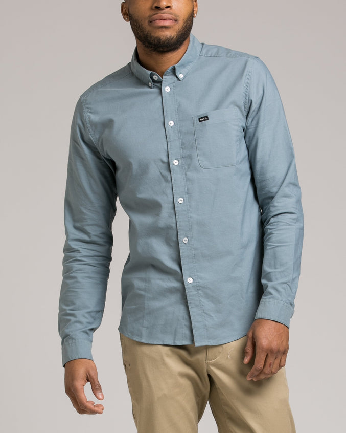 Thatll Do Oxford Shirt - Color: Arona Blue | Blue
