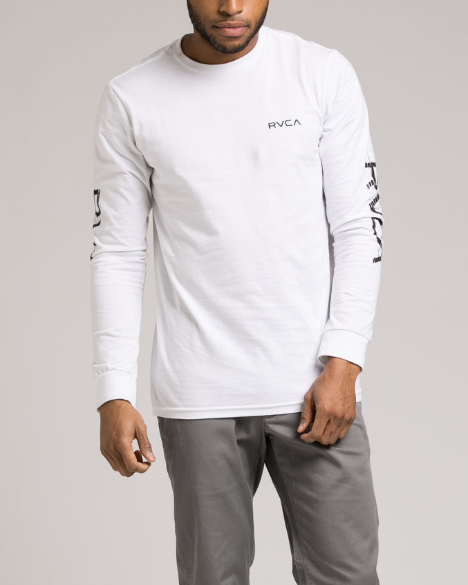 Glitch Tee - Color: White | White