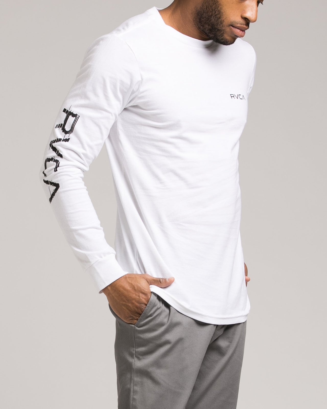 Glitch Tee - Color: White | White