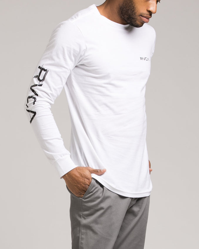 Glitch Tee - Color: White | White