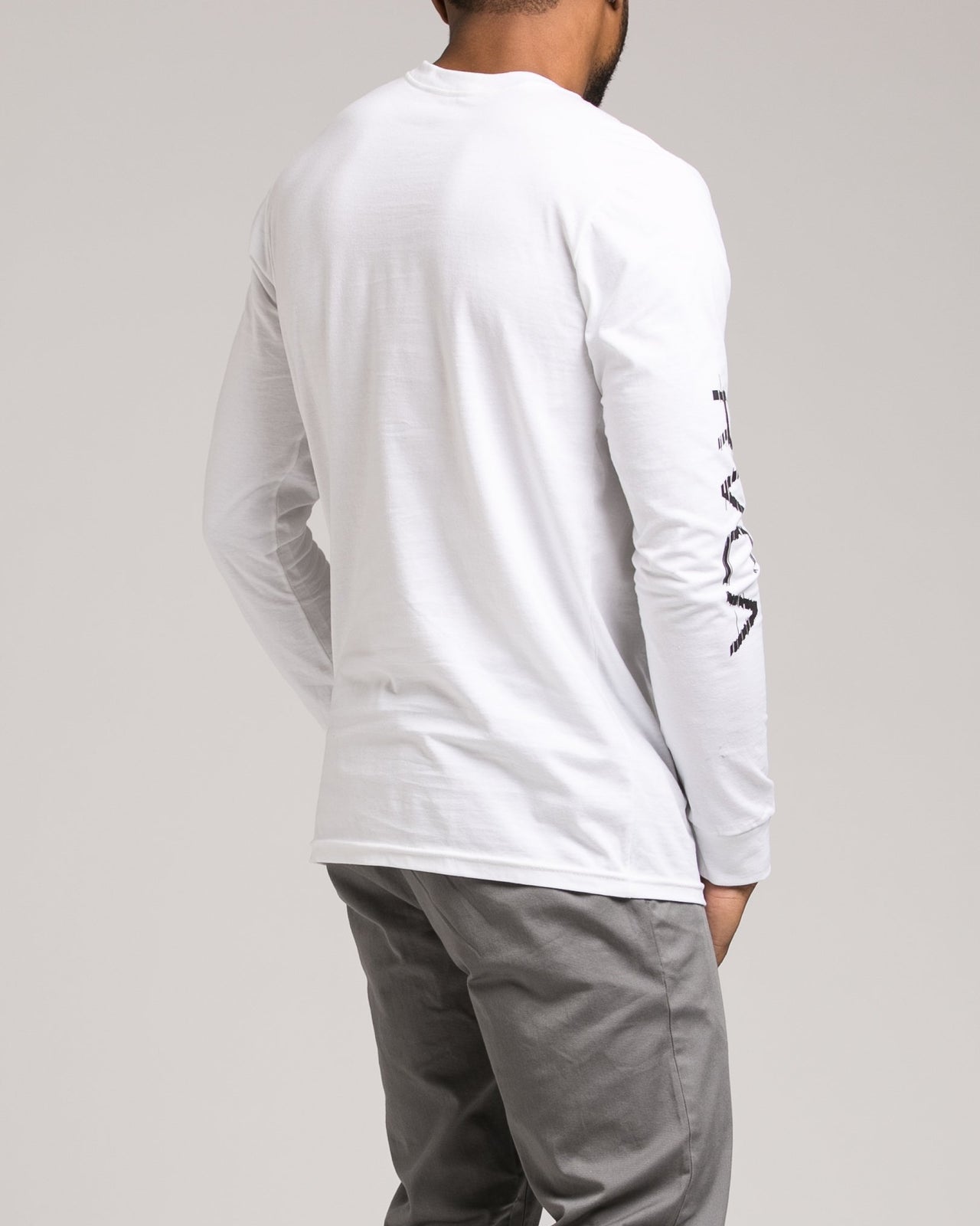 Glitch Tee - Color: White | White