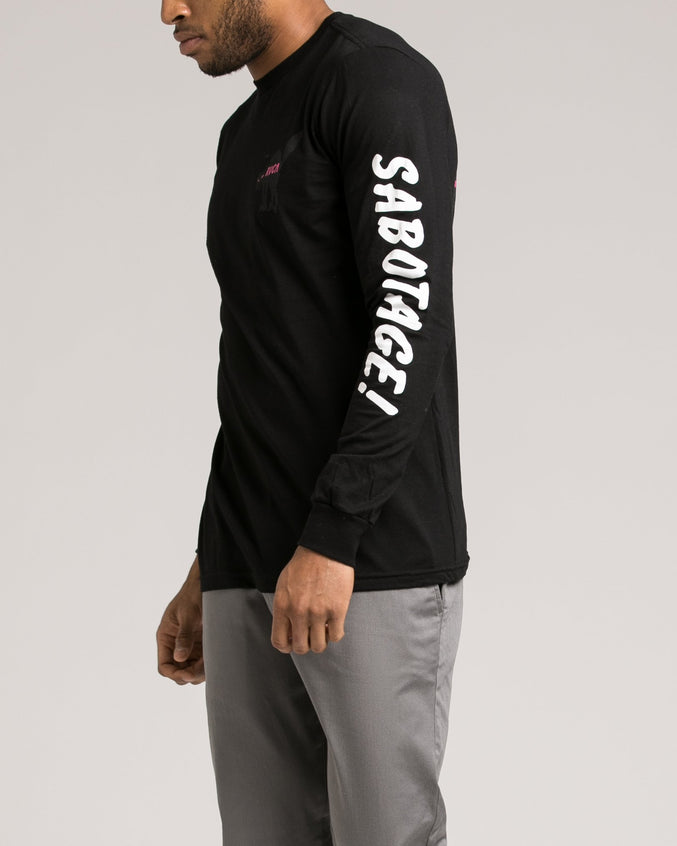 Snap Kitty Tee - Color: Black | Black