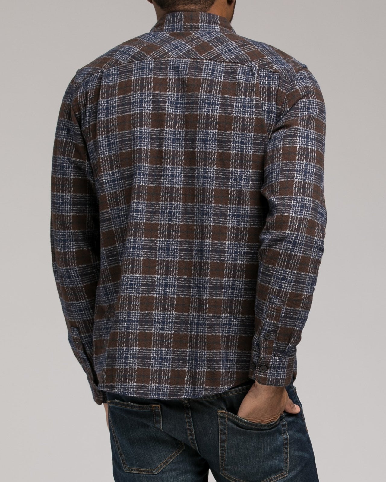Thatll Work Flannel - Color: Dark Chocolate | Brown