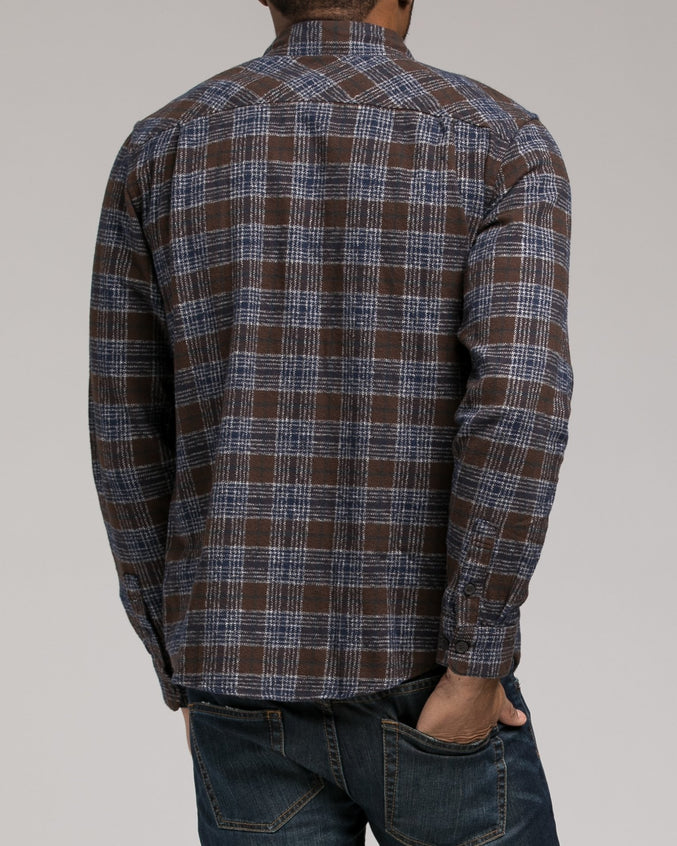 Thatll Work Flannel - Color: Dark Chocolate | Brown