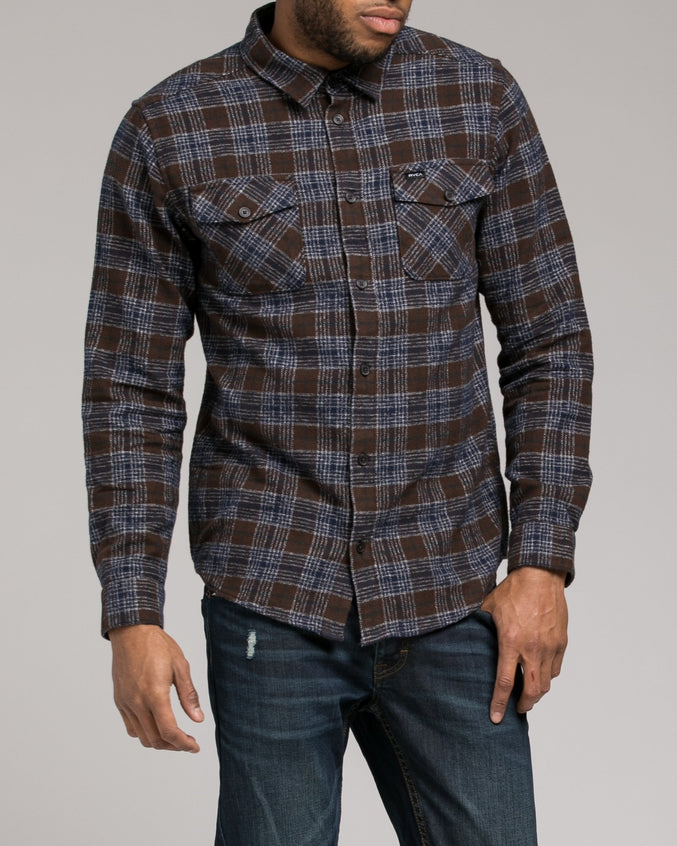 Thatll Work Flannel - Color: Dark Chocolate | Brown
