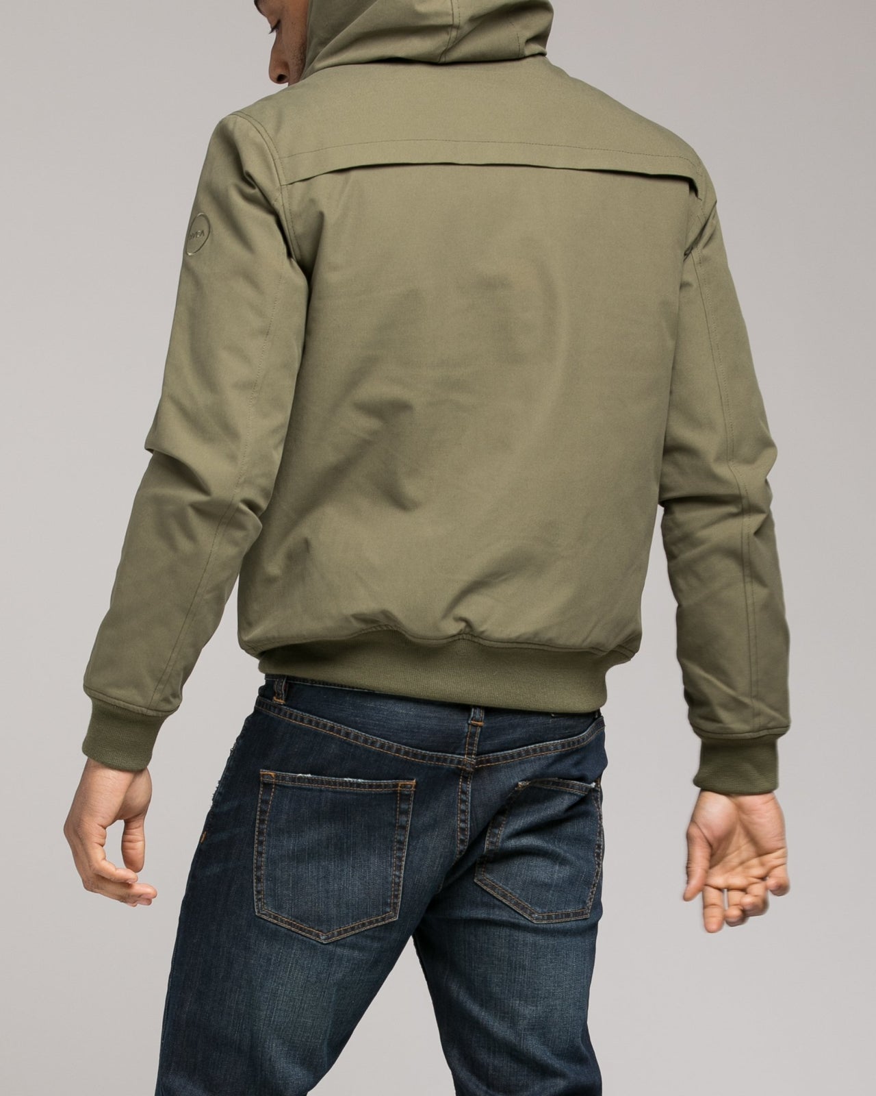 Hooded Bomber - Color: Burnt Olive | Green