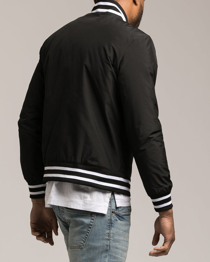 Varsity Jacket - Color: Black | Black