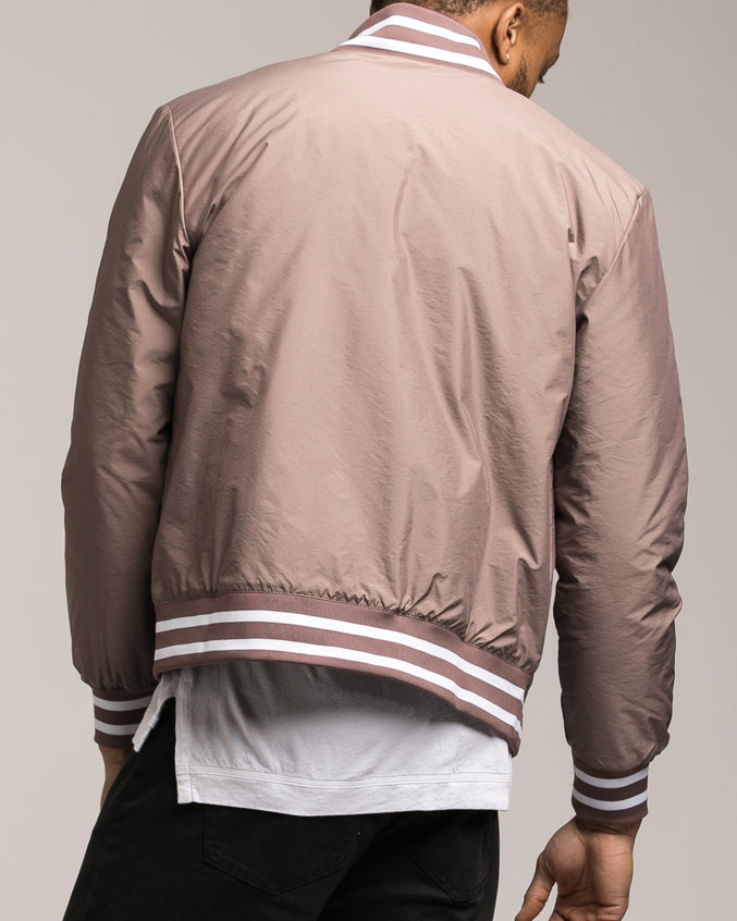 Varsity Jacket - Color: Mud | Brown