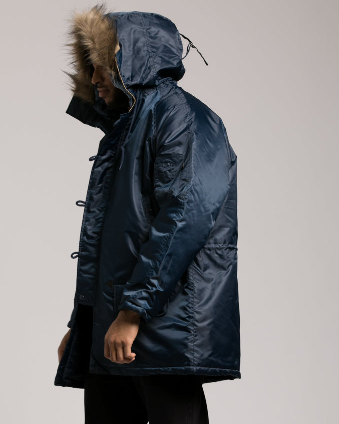 N 3B Snorkal Parka - Color: Navy Blue | Blue