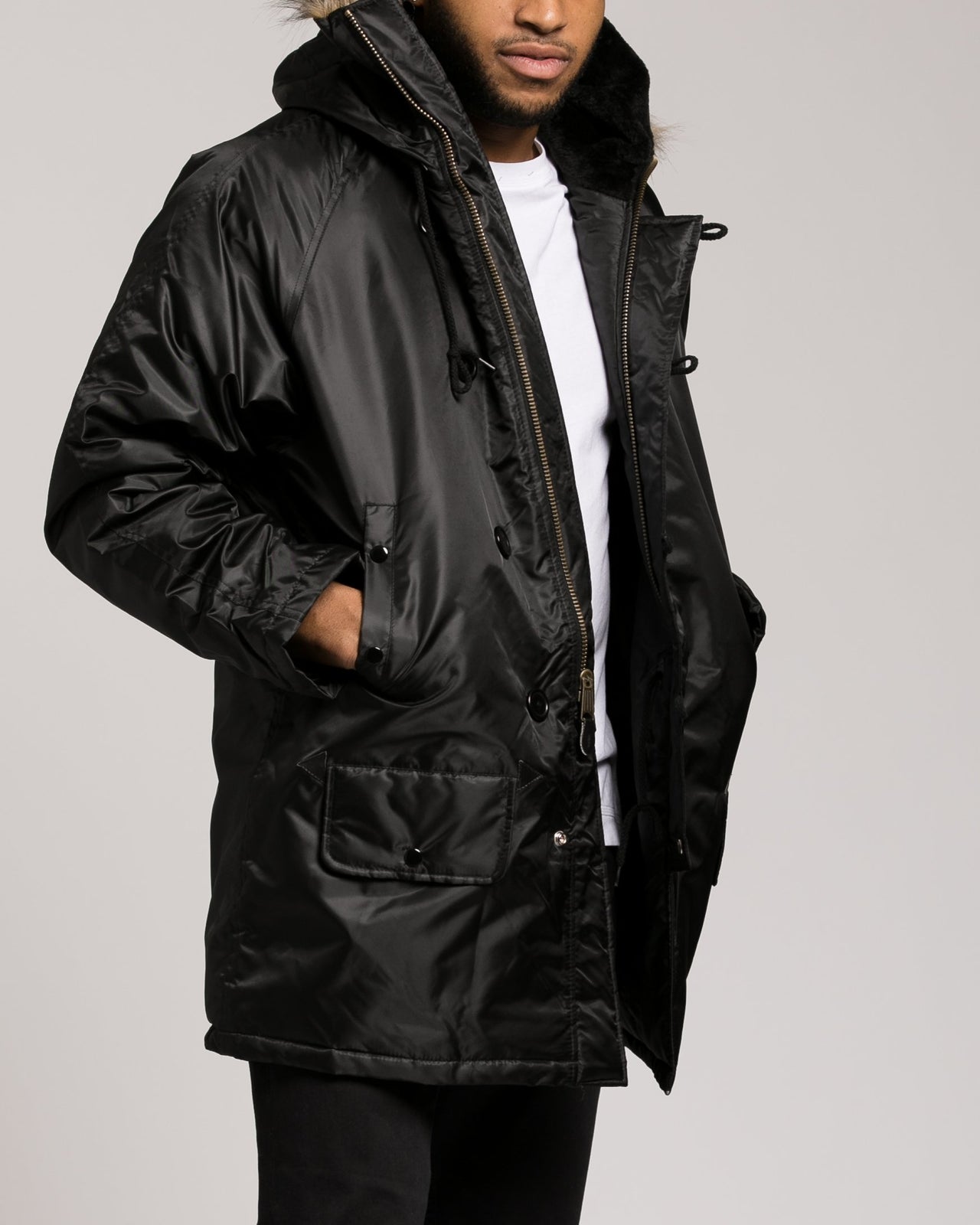 N 3B Snorkal Parka - Color: Black | Black