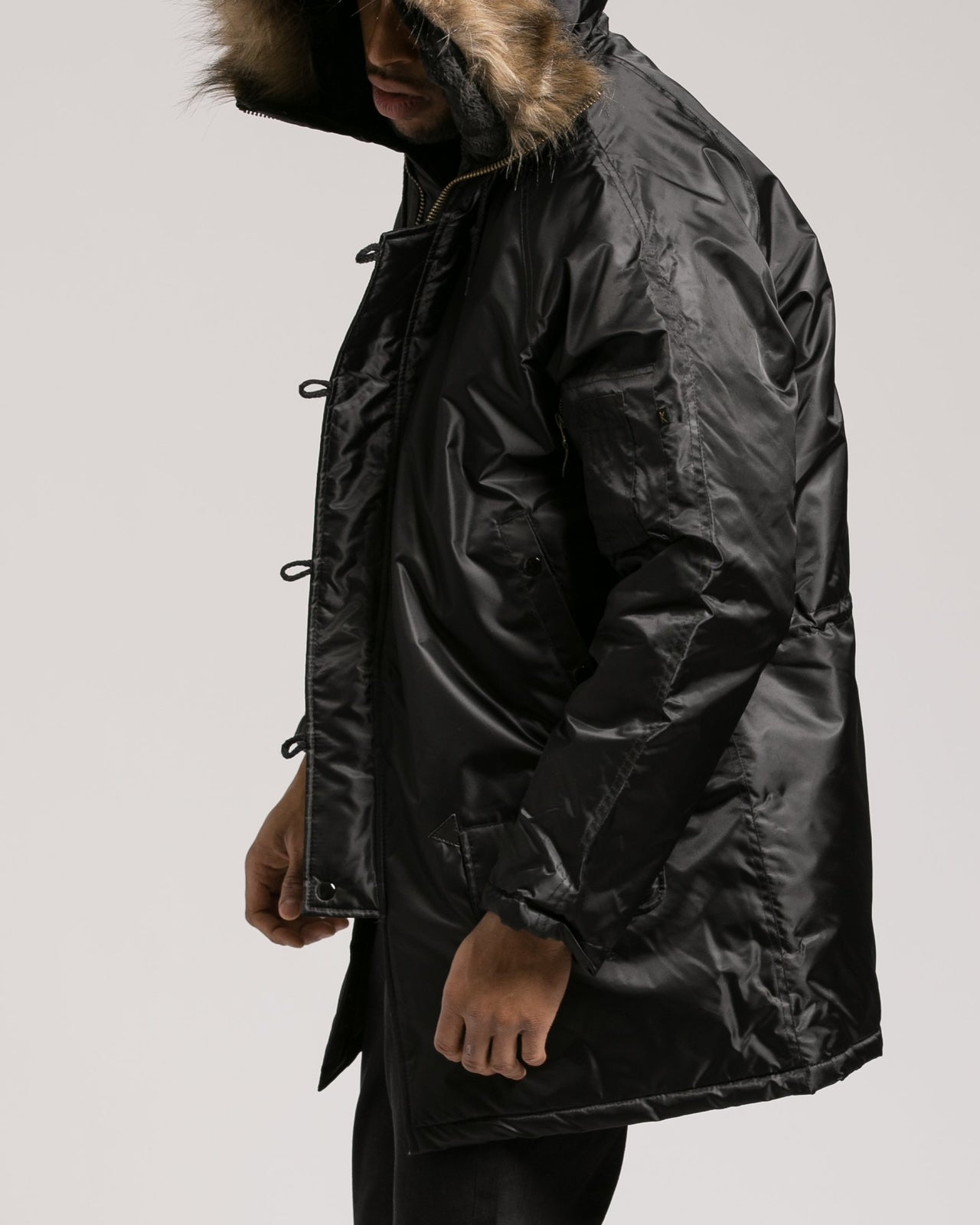 N 3B Snorkal Parka - Color: Black | Black