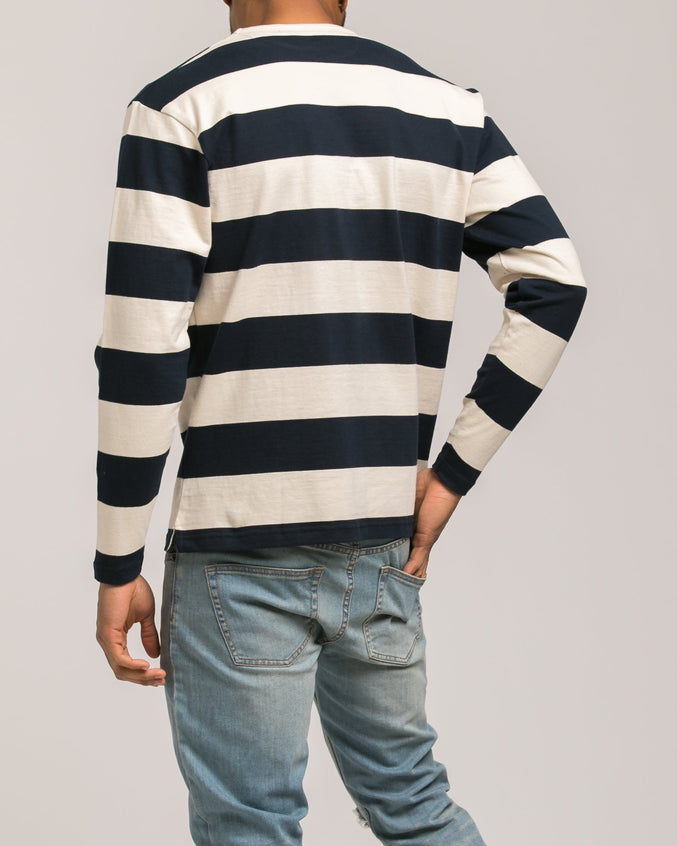 S And F Striped Shirt - Color: White | White