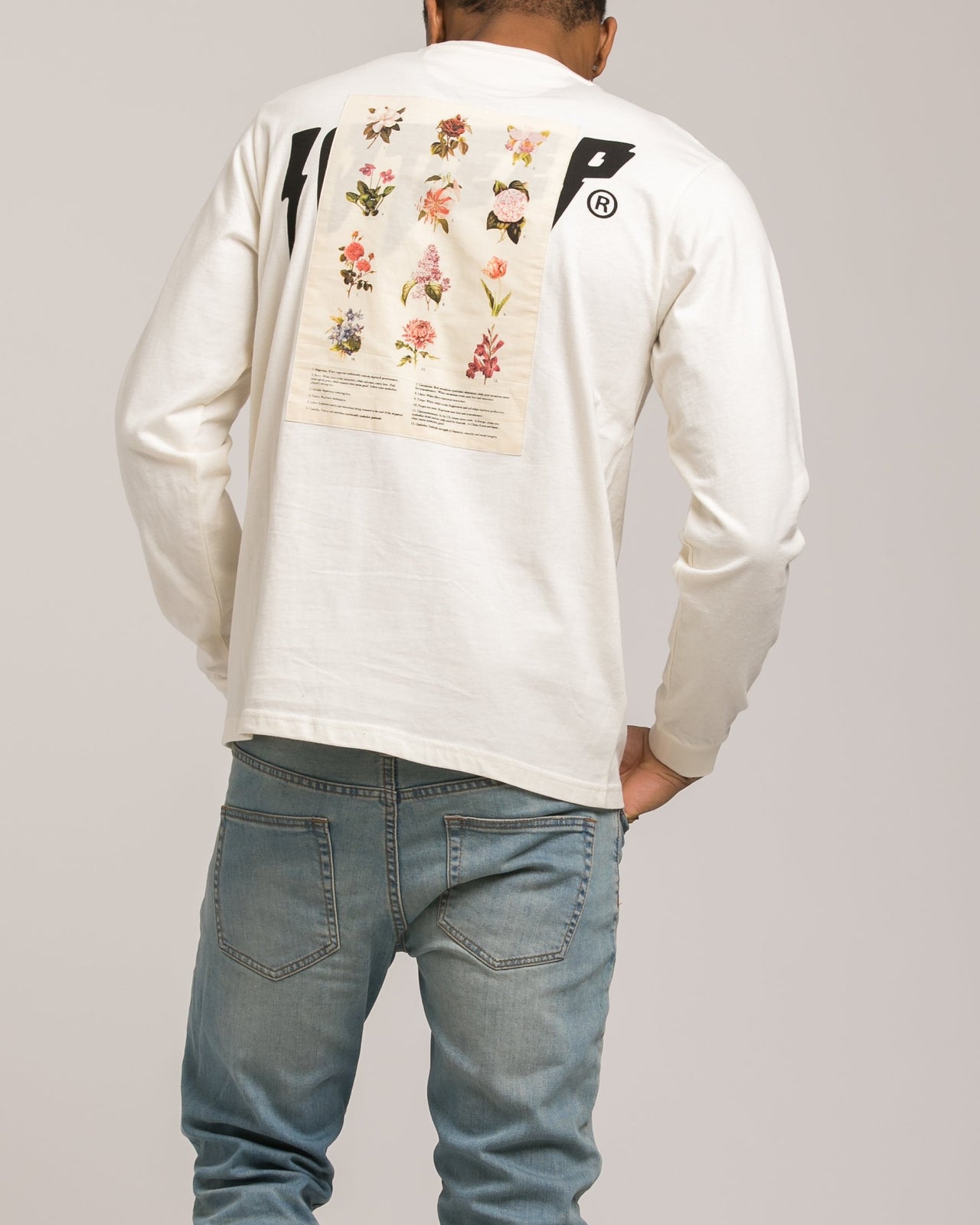 Thinking Of You Longsleeve Tee - Color: White | White