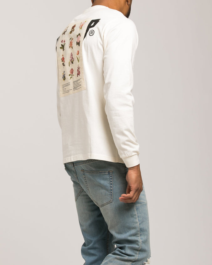 Thinking Of You Longsleeve Tee - Color: White | White