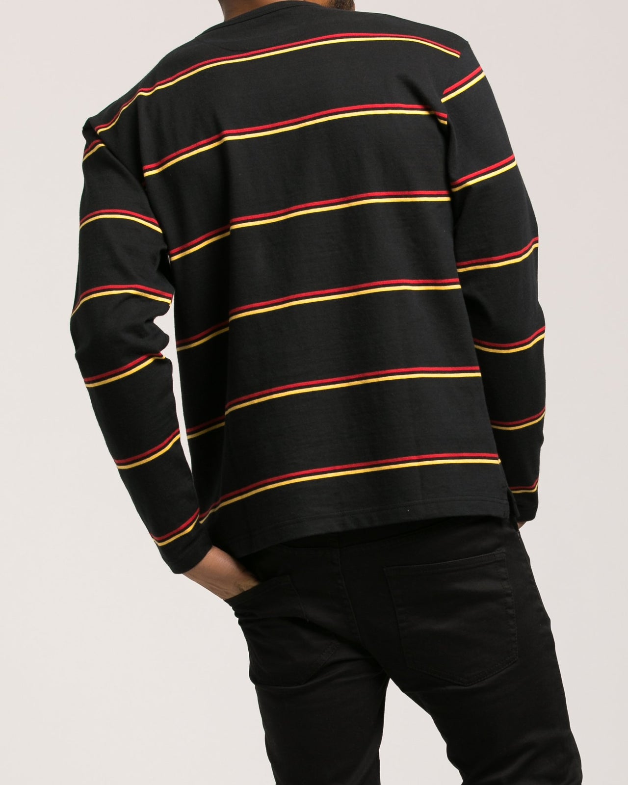 S And F Striped Shirt - Color: Black | Black