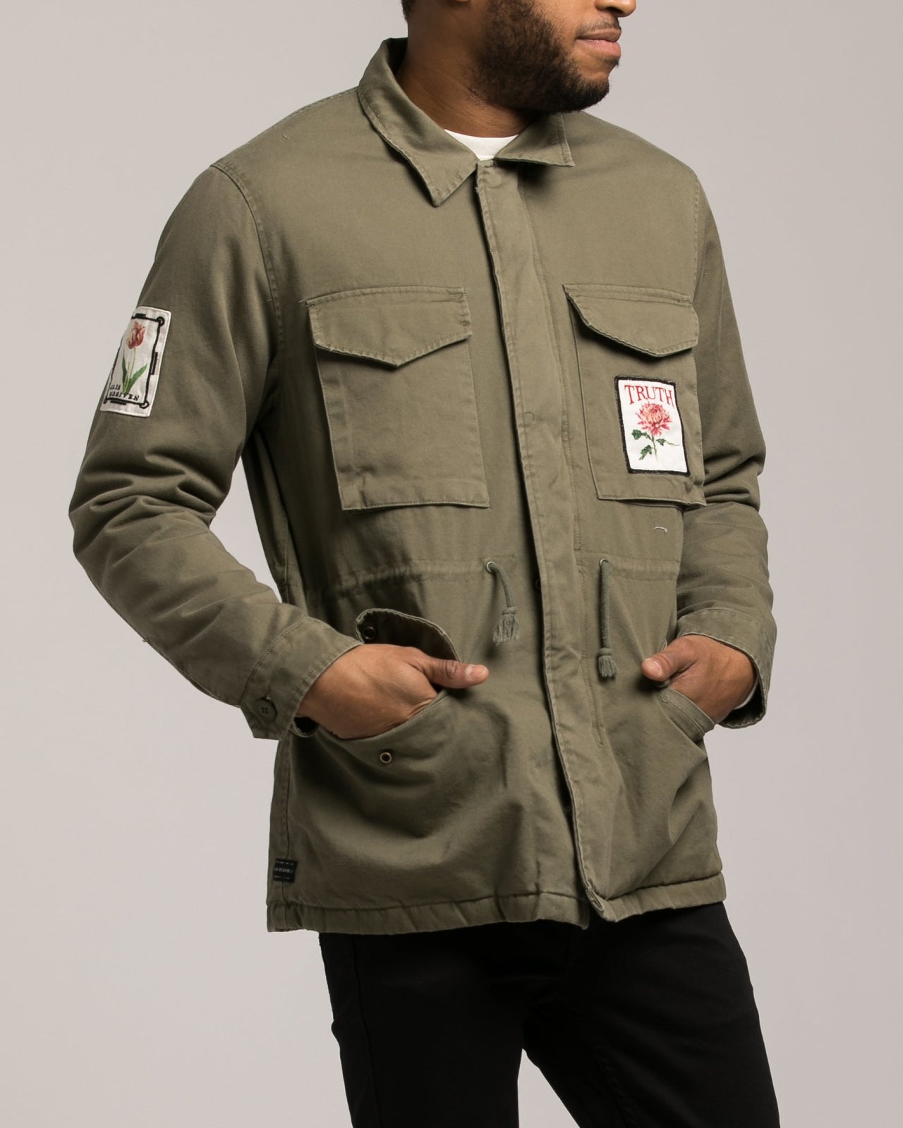 Thinking Of You M65 Jacket - Color: Army | Green