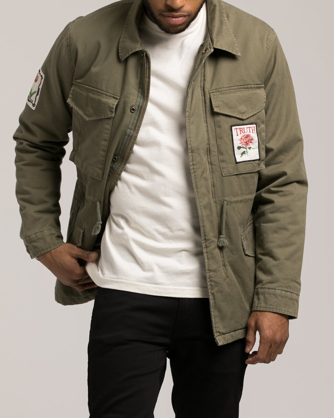 Thinking Of You M65 Jacket - Color: Army | Green