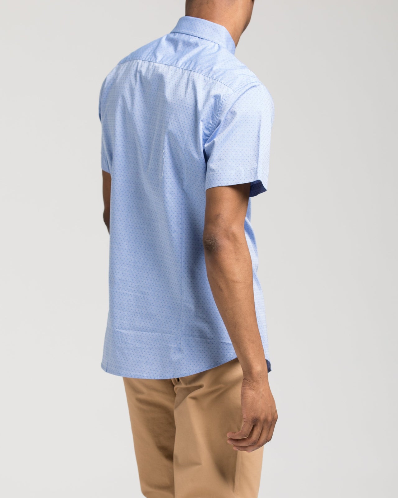 Short Sleeve Dolby Shirt - Color: Blue/Navy | Blue