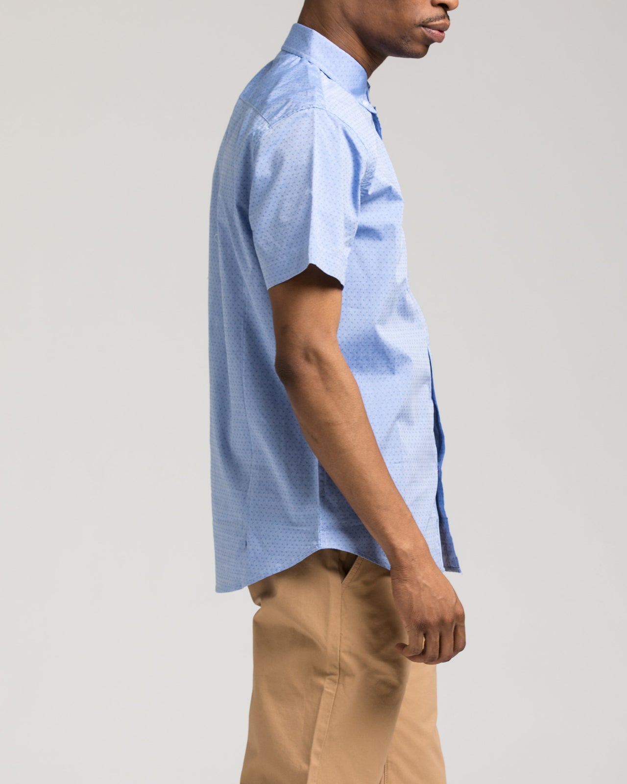 Short Sleeve Dolby Shirt - Color: Blue/Navy | Blue
