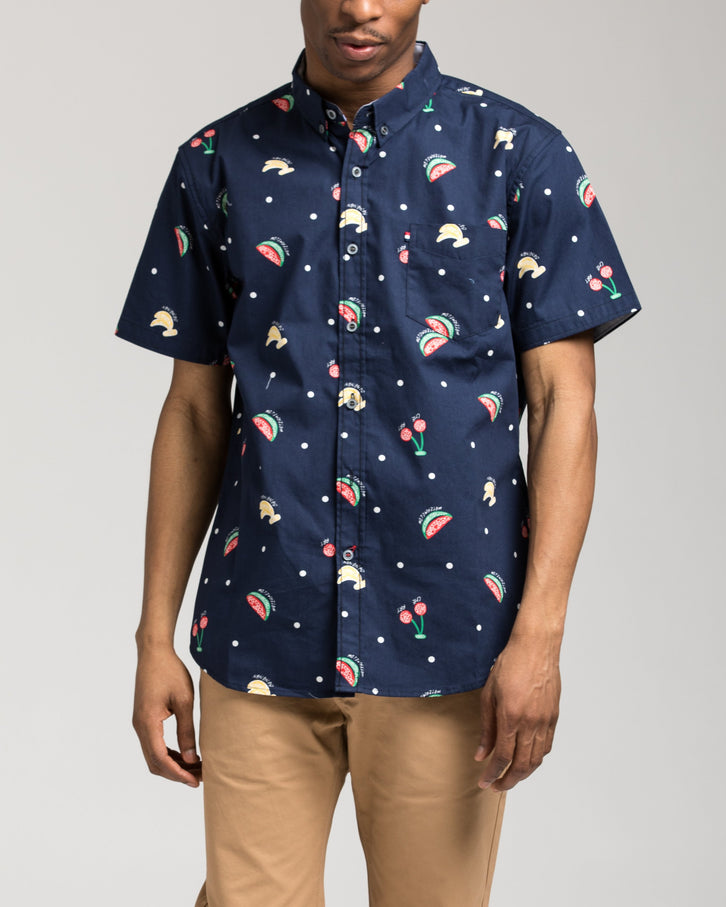 Short Sleeve Fruits Shirt