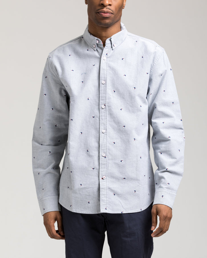 Long Sleeve Pattern Shirt
