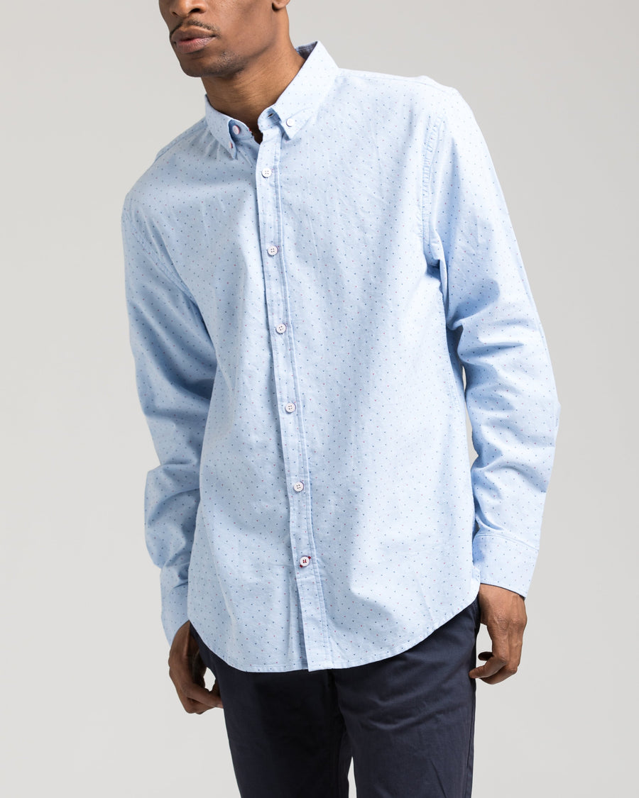 Long Sleeve Dots Shirt