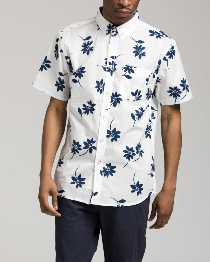 Short Sleeve Flower Power Shirt