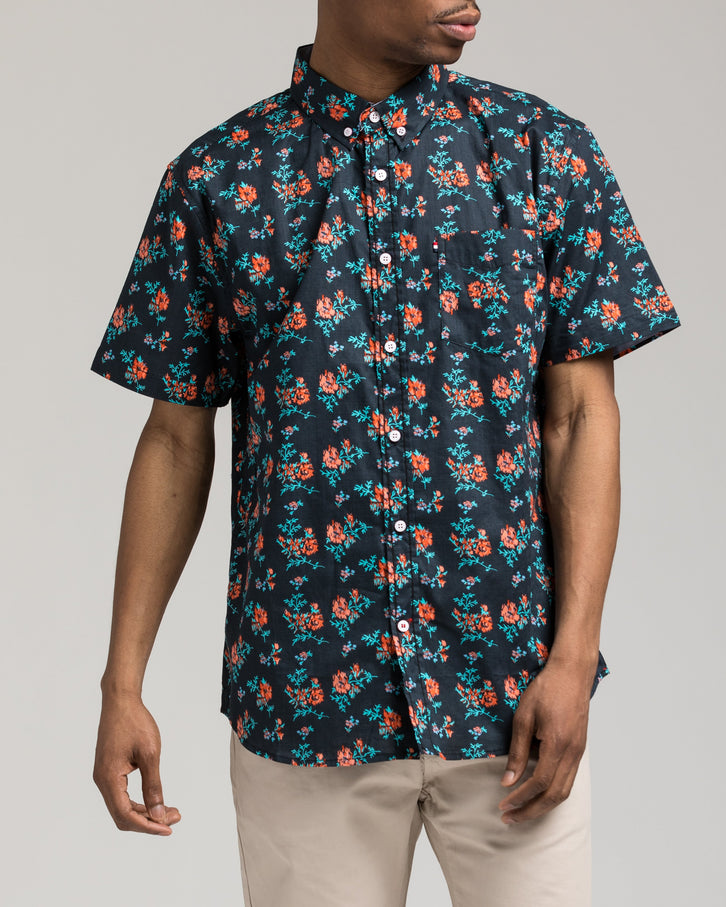 Short Sleeve Floral Shirt