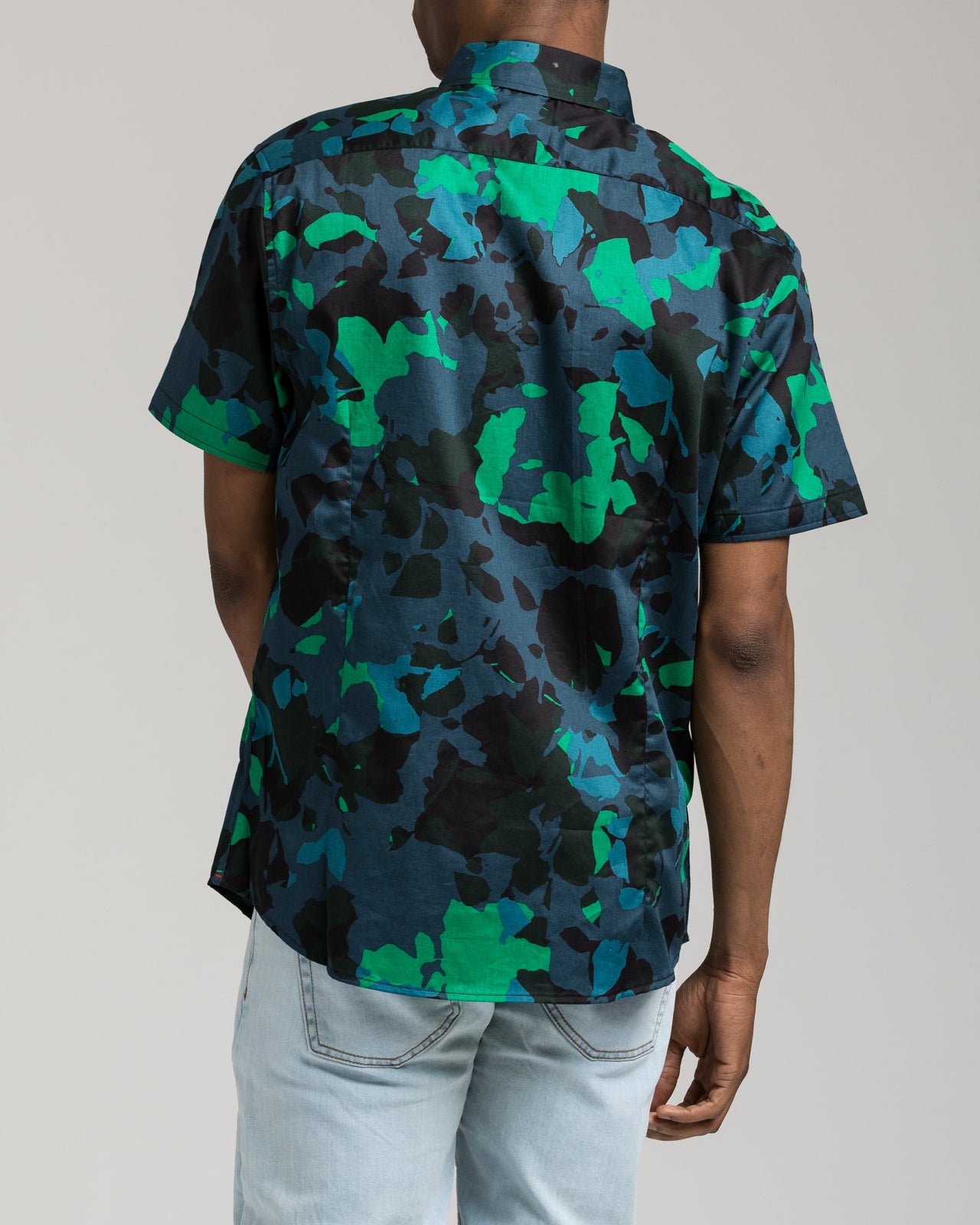 Short Sleeve Camo Shirt - Color: Multi | Multi