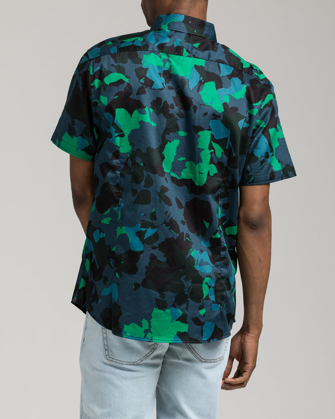 Short Sleeve Camo Shirt - Color: Multi | Multi