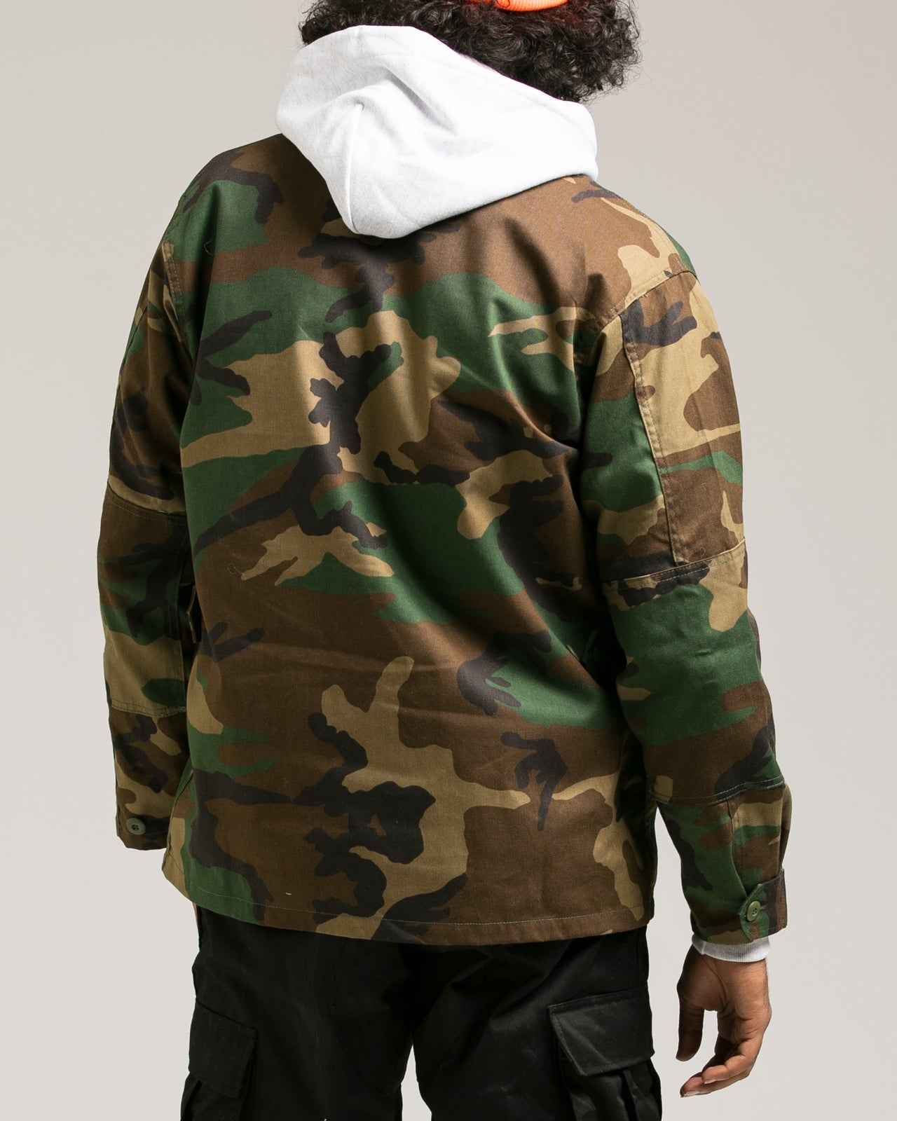 B.D.U. Shirt Jacket - Color: Woodland Camo | Green