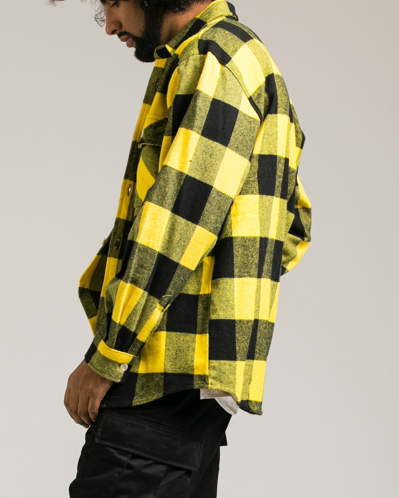 Heavyweight Flannel Shirt - Color: Yellow | Yellow
