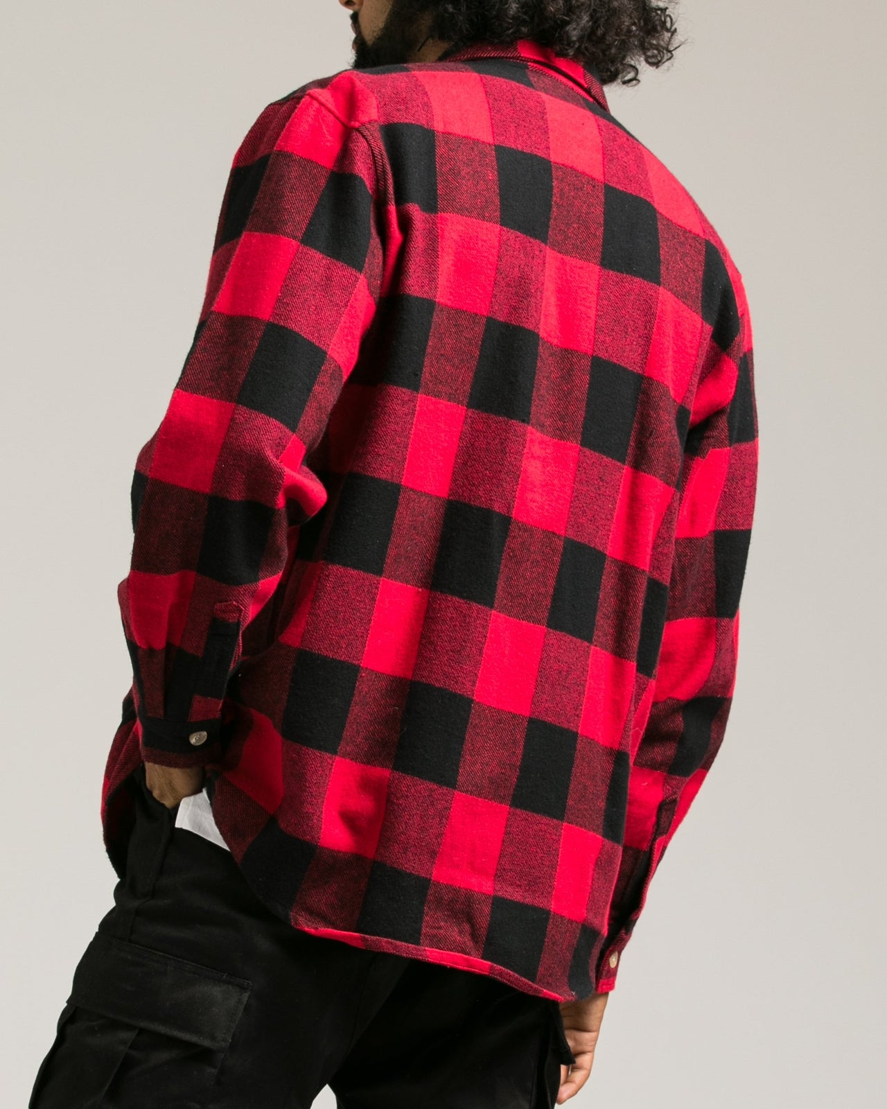 Heavyweight Flannel Shirt - Color: Red | Red