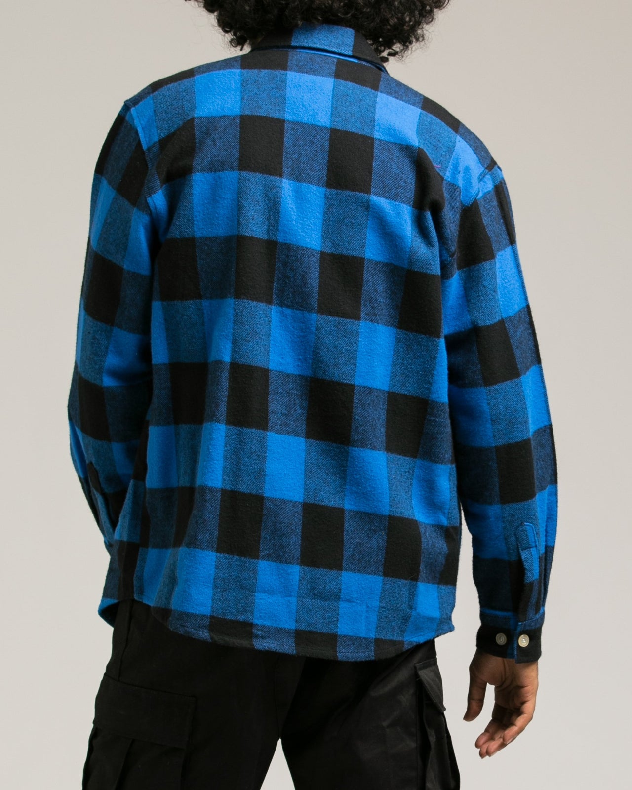 Heavyweight Flannel Shirt - Color: Blue | Blue
