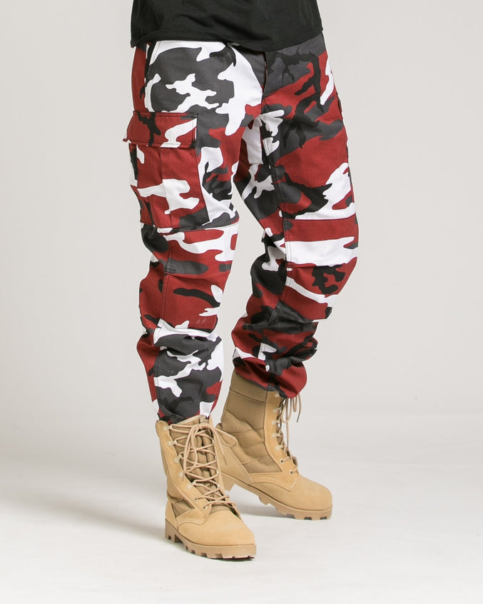 B.D.U. Pants - Color: Red Camo | Red