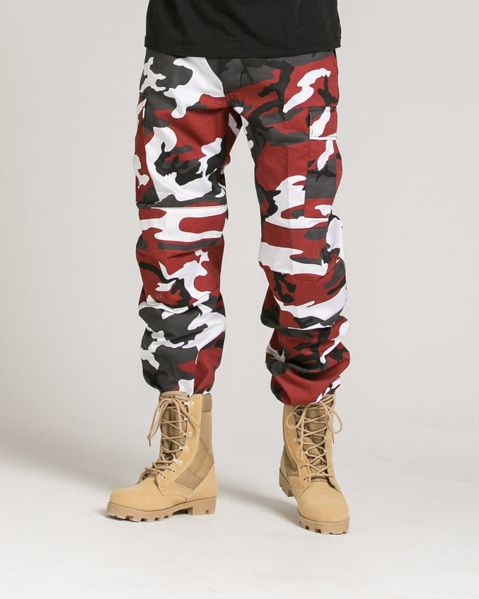 B.D.U. Pants - Color: Red Camo | Red