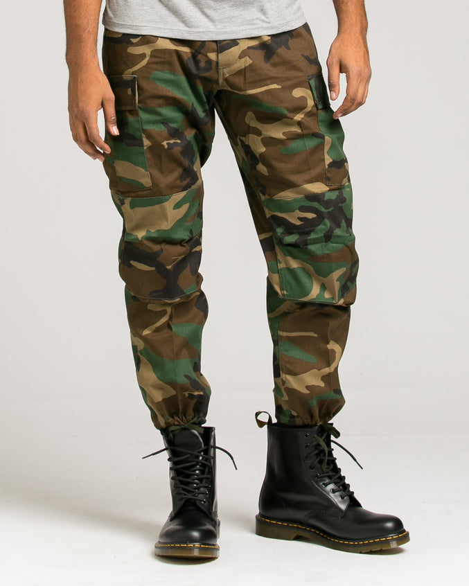 B.D.U. Pants - Color: Woodland Camo | Green