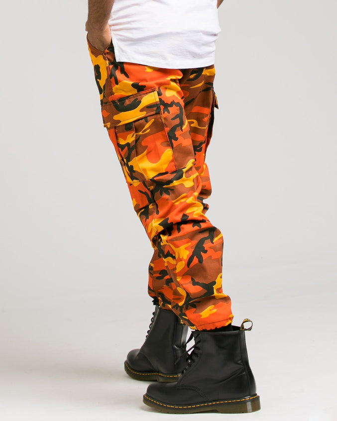 B.D.U. Pants - Color: Savage Orange Camo | Orange