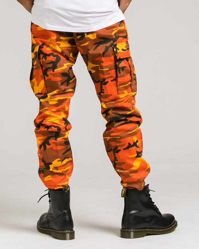 B.D.U. Pants - Color: Savage Orange Camo | Orange