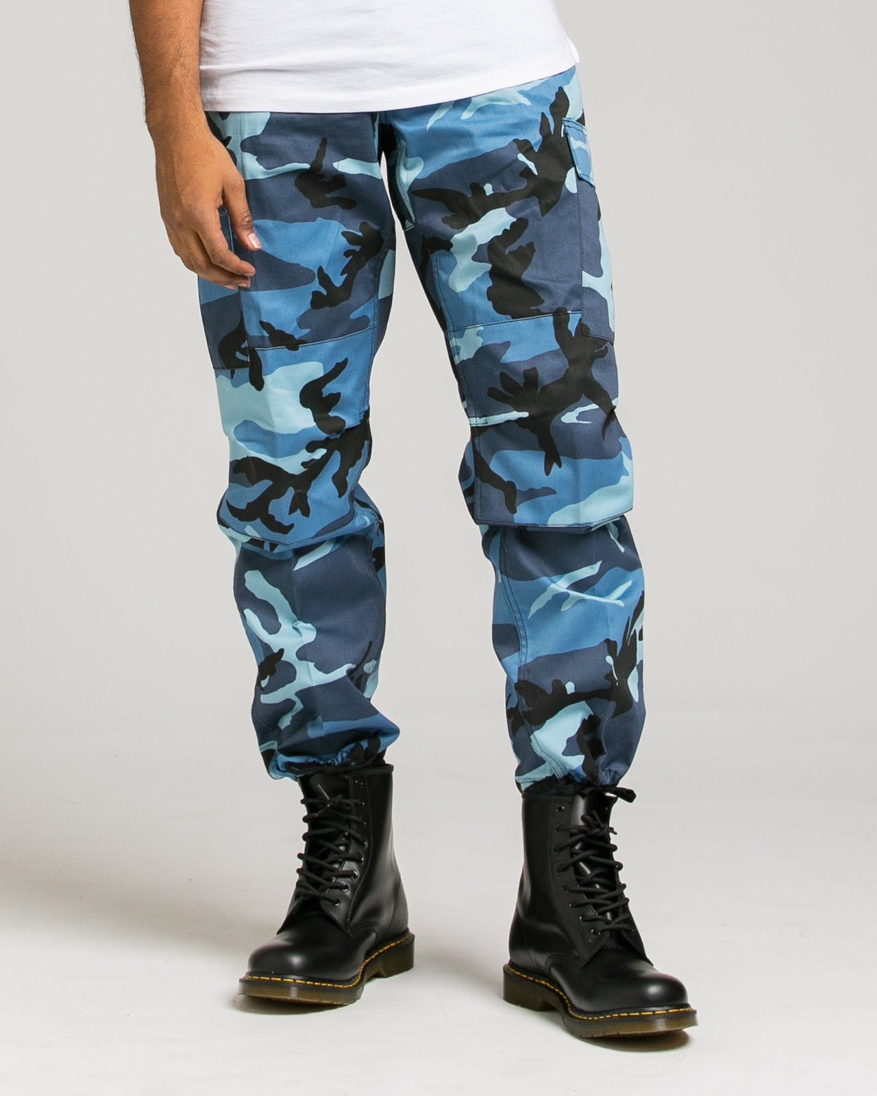 B.D.U. Pants - Color: Sky Blue Camo | Blue