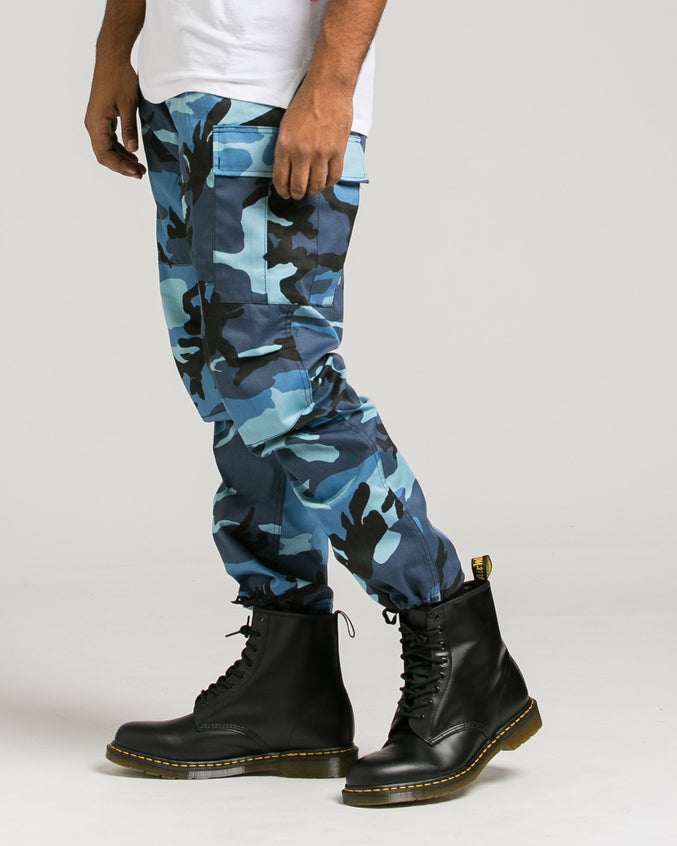 B.D.U. Pants - Color: Sky Blue Camo | Blue