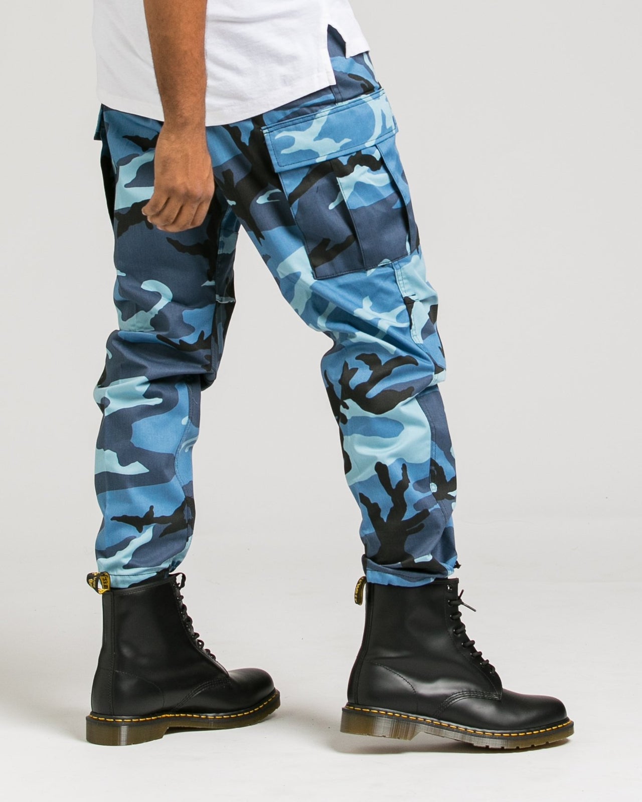 B.D.U. Pants - Color: Sky Blue Camo | Blue