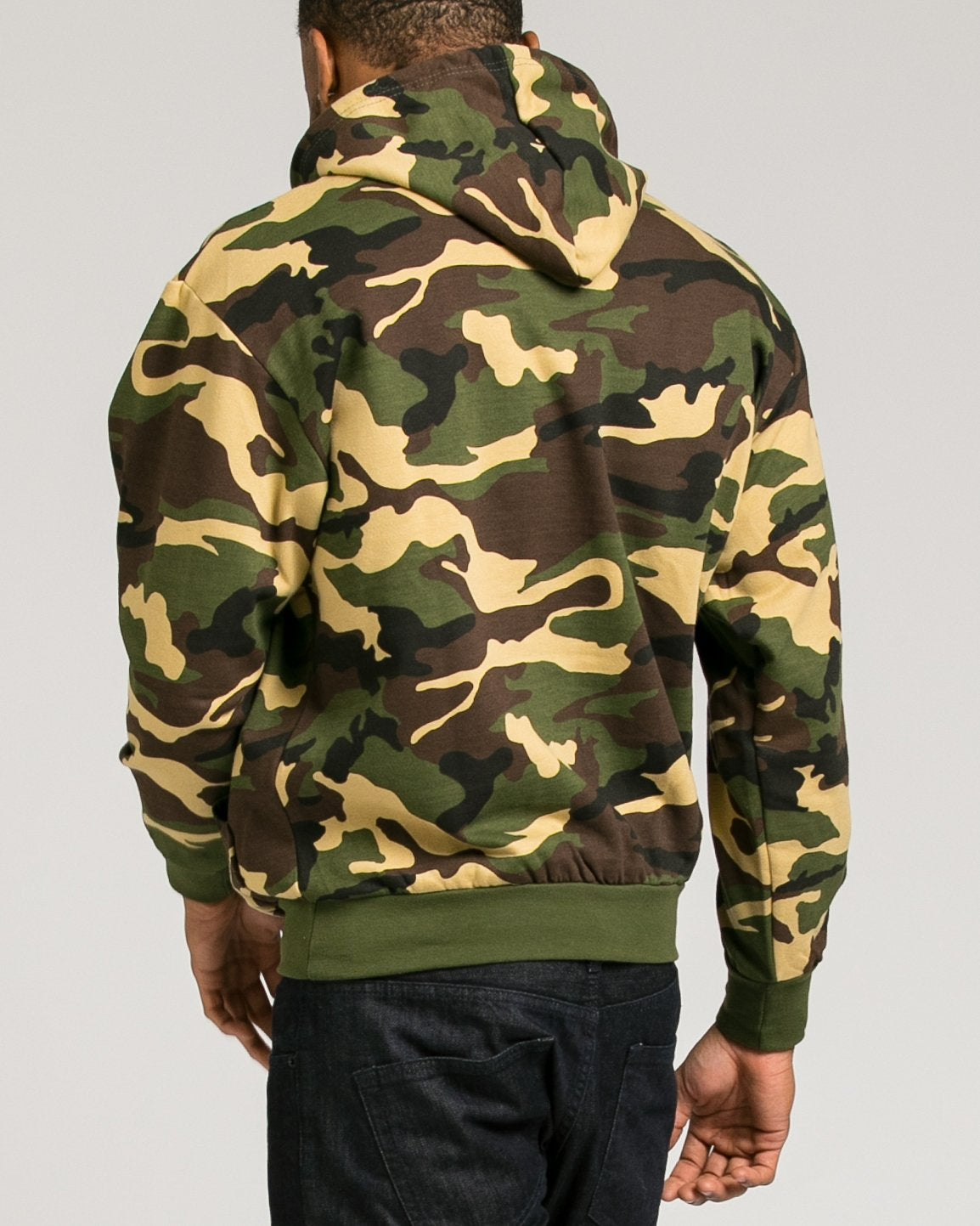 Woodland Camo Hoody - Color: Woodland Camo | Green