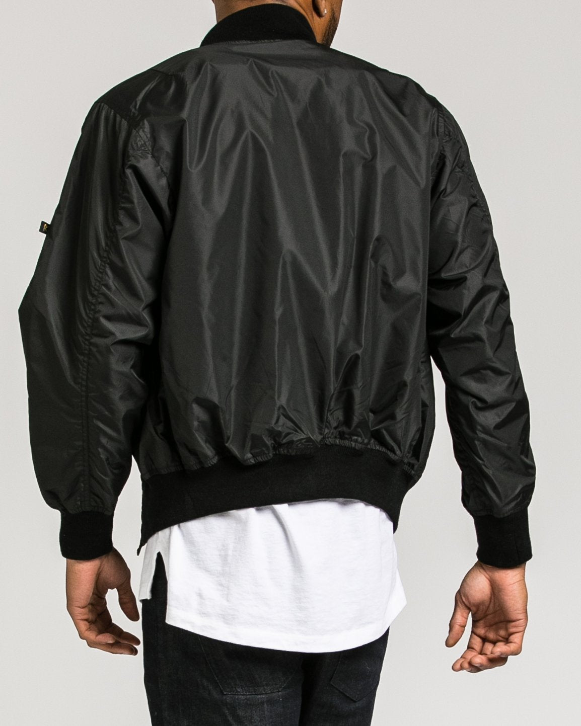 Enhanced Nylon MA1 Jacket - Color: Black | Black