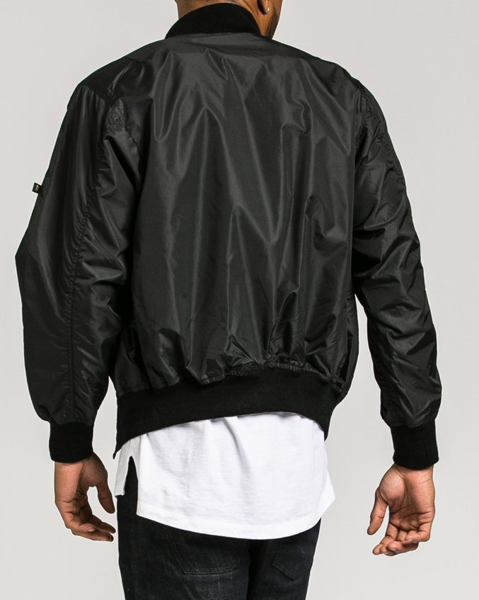 Enhanced Nylon MA1 Jacket - Color: Black | Black