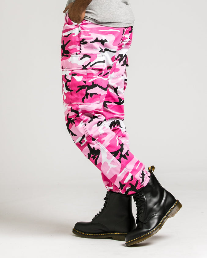 B.D.U. Pants - Color: Pink Camo | Pink