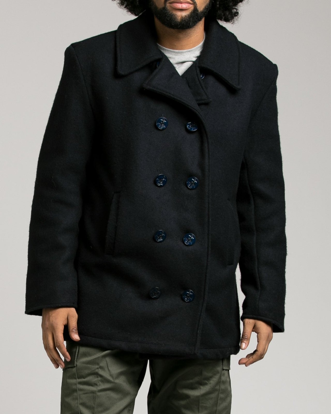 U.S. Navy Type Peacoat - Color: Navy | Blue